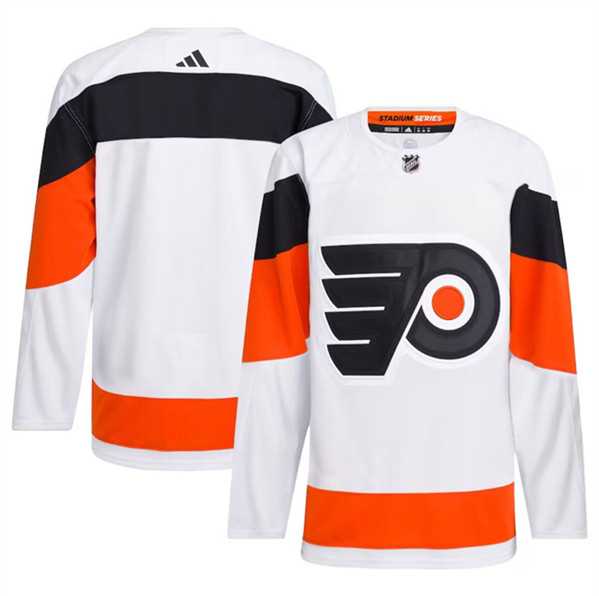 Men%27s Philadelphia Flyers Blank White 2024 Stadium Series Stitched Jersey Dzhi